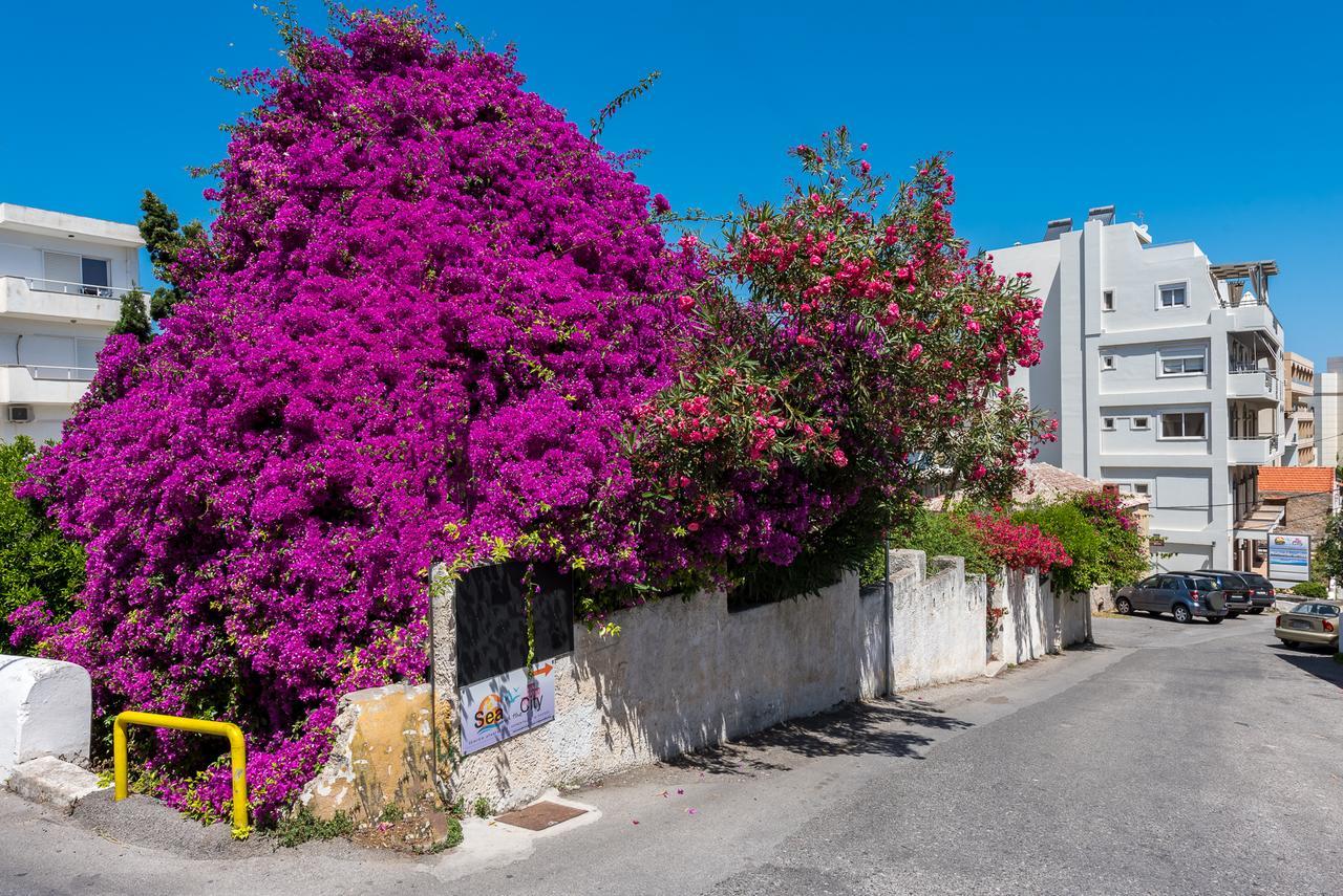 Sea And The City Rhodes City Luaran gambar